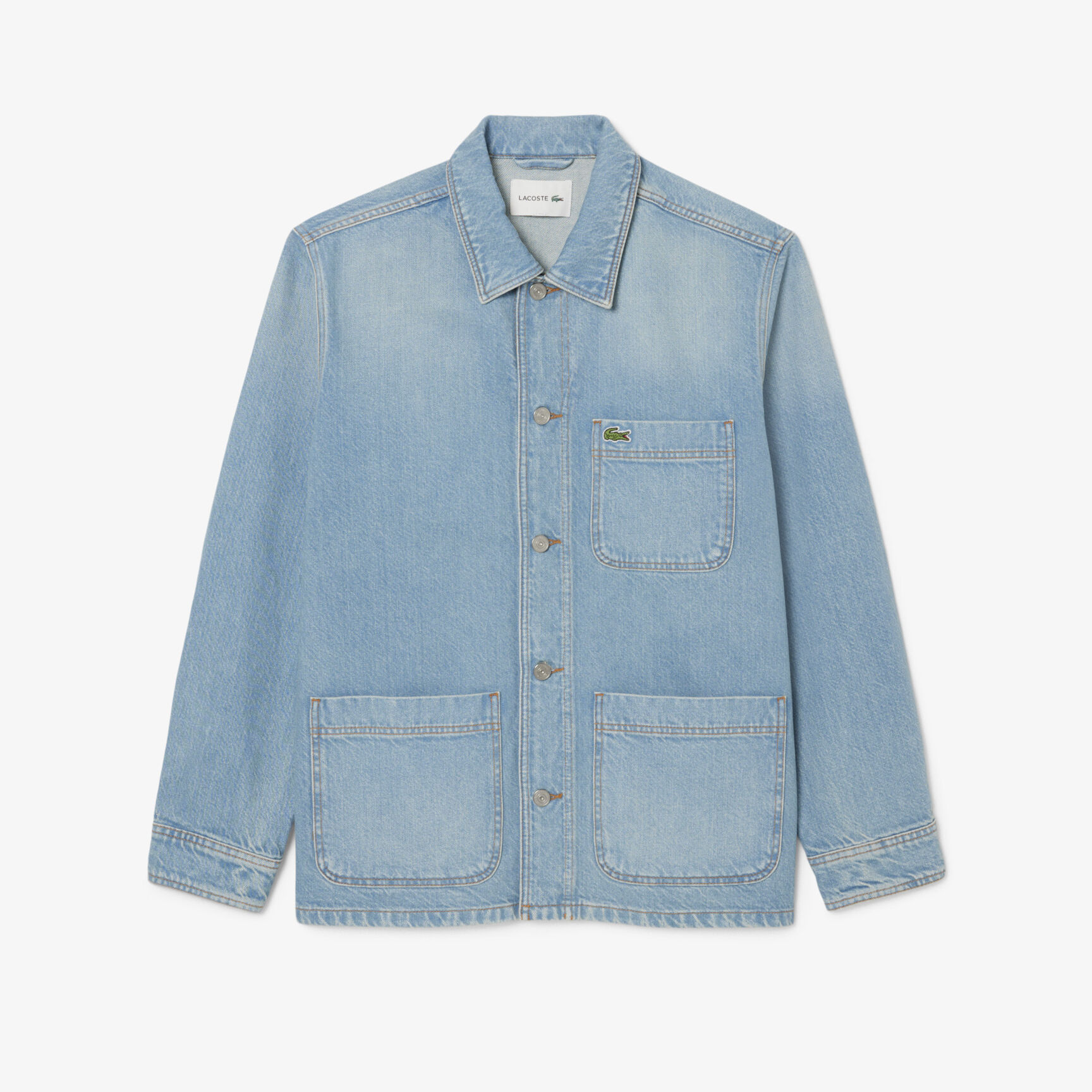 Heavy Cotton Denim Overshirt Jacket Heavy Cotton Denim Overshirt Jacket - CH9222-00-MKU
