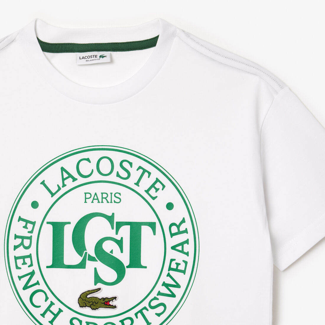 Contrast Badge Cotton T-shirt Contrast Badge T-shirt - TJ2463-00-001