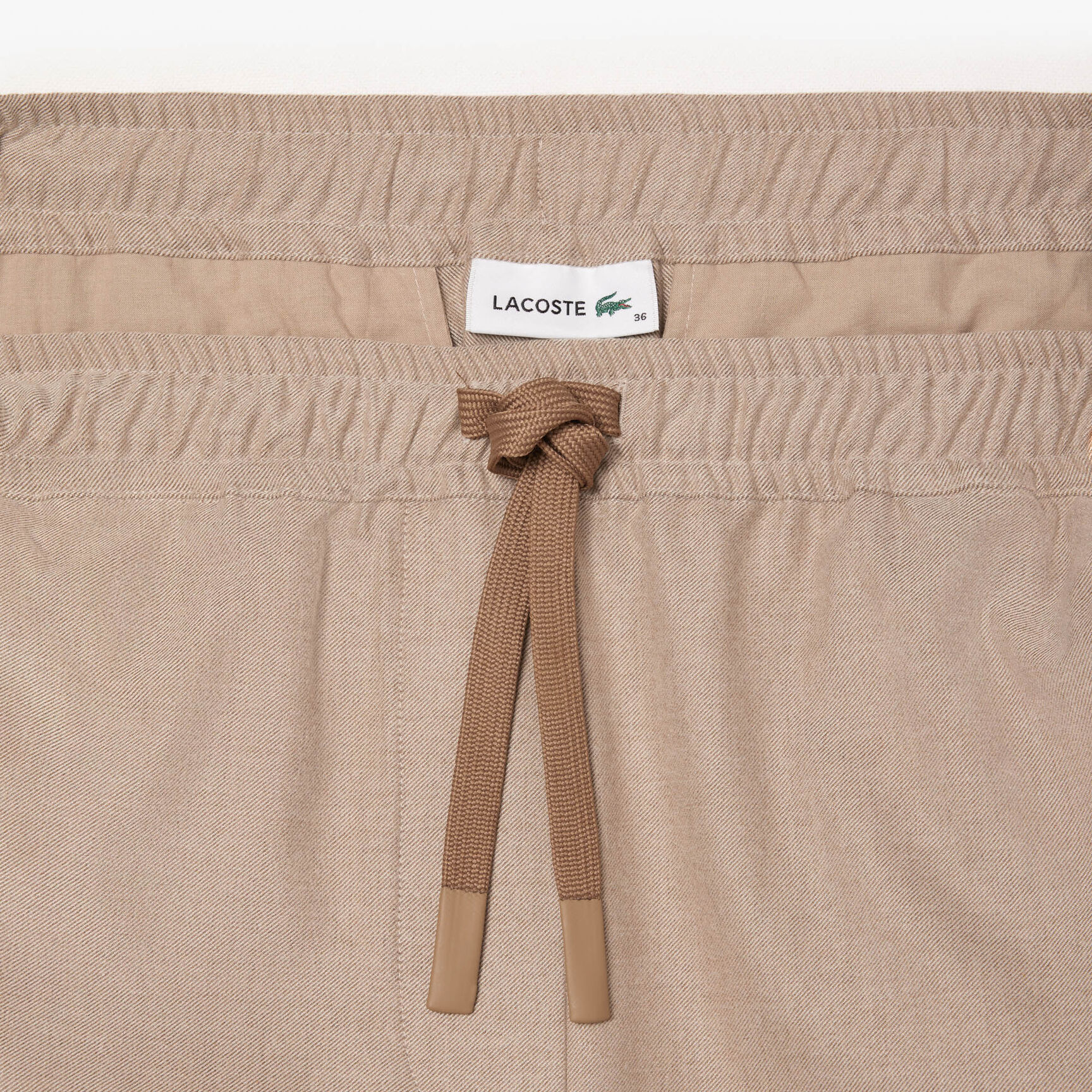 بناطيل فانيلا واسعة الساق Wide Leg Flannel Pants - HF4206-00-ICC