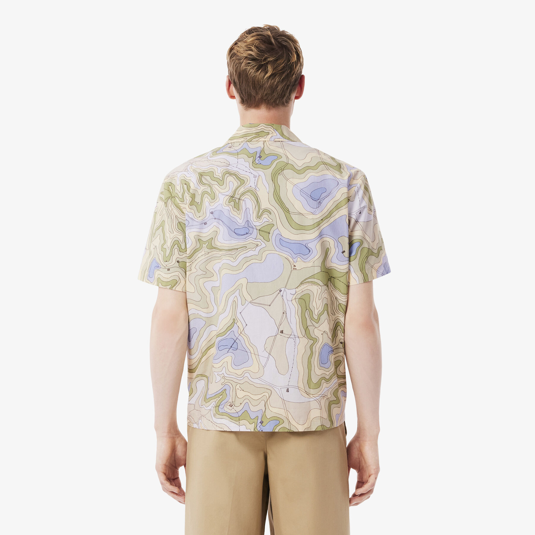 Relaxed Fit Short Sleeved Shirt lacoste relaxed fit short sleeved shirt