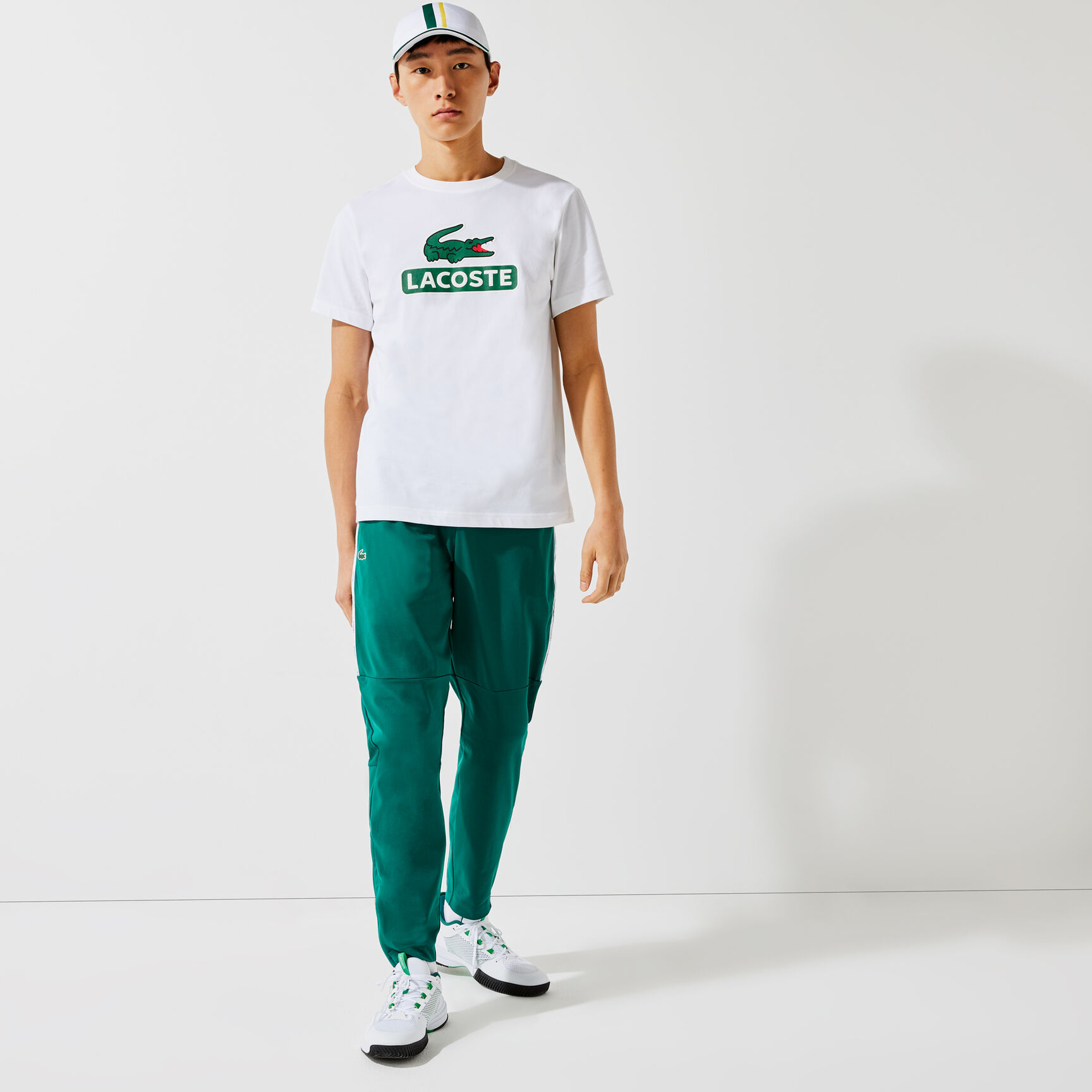 تيشيرت بشعار Lacoste SPORT للرجال تيشيرت بشعار Lacoste SPORT للرجال