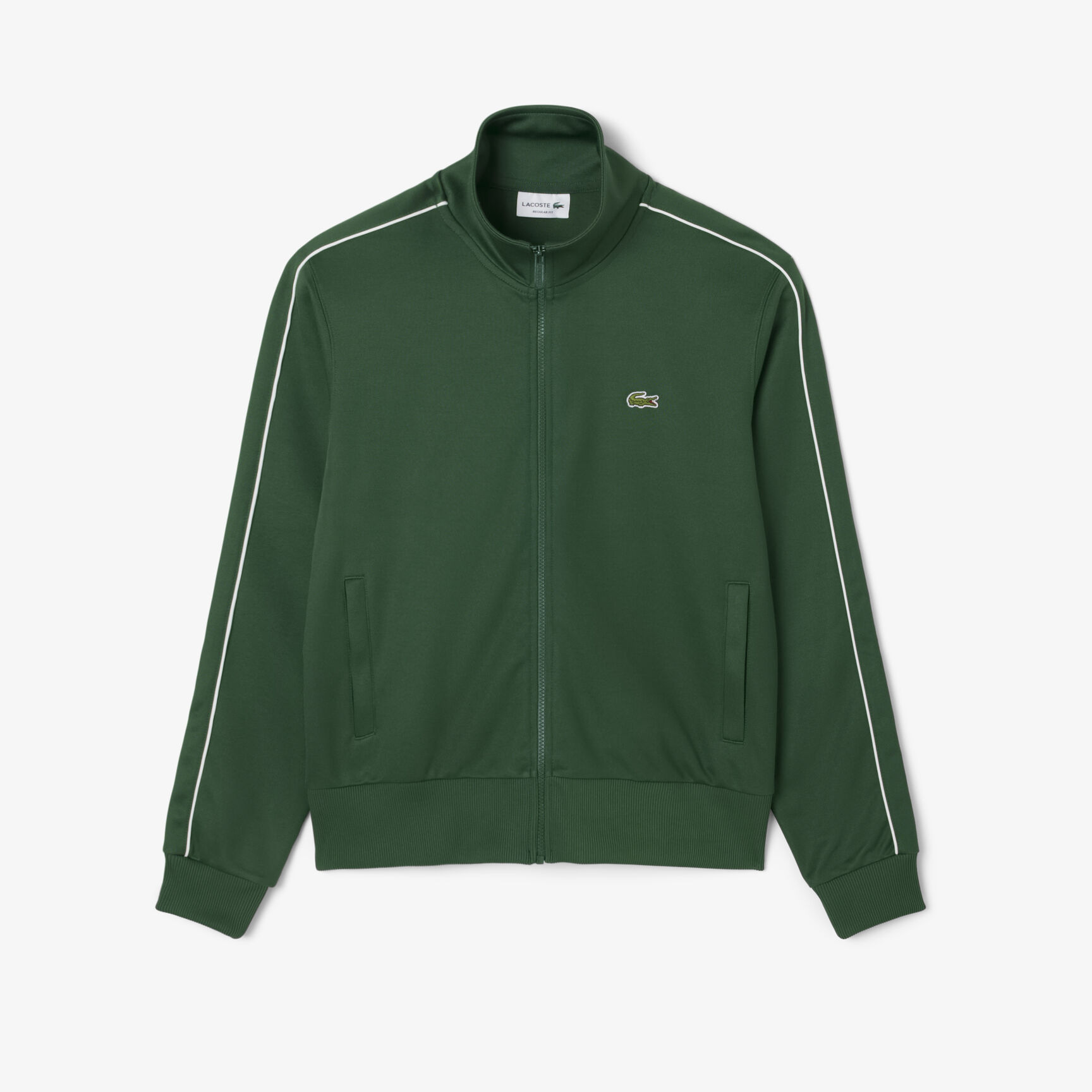 Paris Pique Zip Front Track Jacket - SH1457-00-132