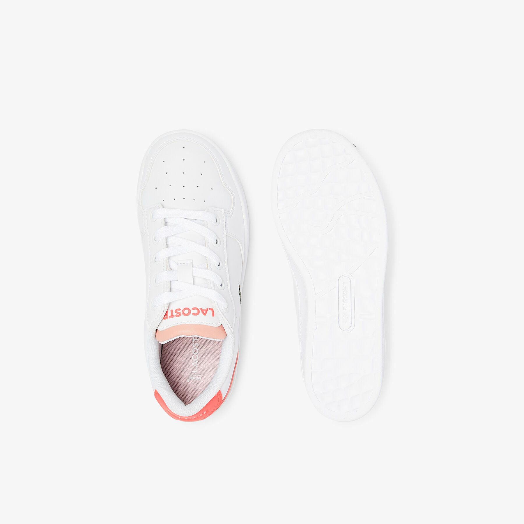 Children's Masters Cup Leather and Synthetic Trainers lacoste children s masters cup leather and synthetic trainers