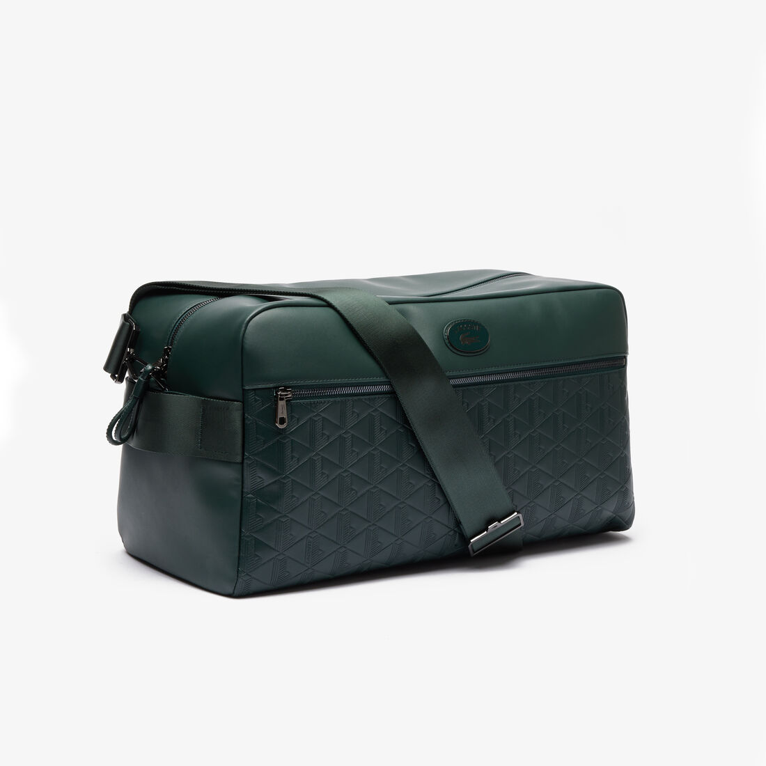 Leather Monogram Print Weekend Bag Leather Monogram Print Weekend Bag - NH4403MR-B43