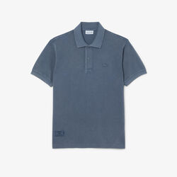 lacoste classic fit l 12 12 washed effect polo shirt