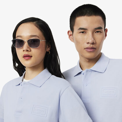 Classic Fit Embossed Branding Polo Shirt