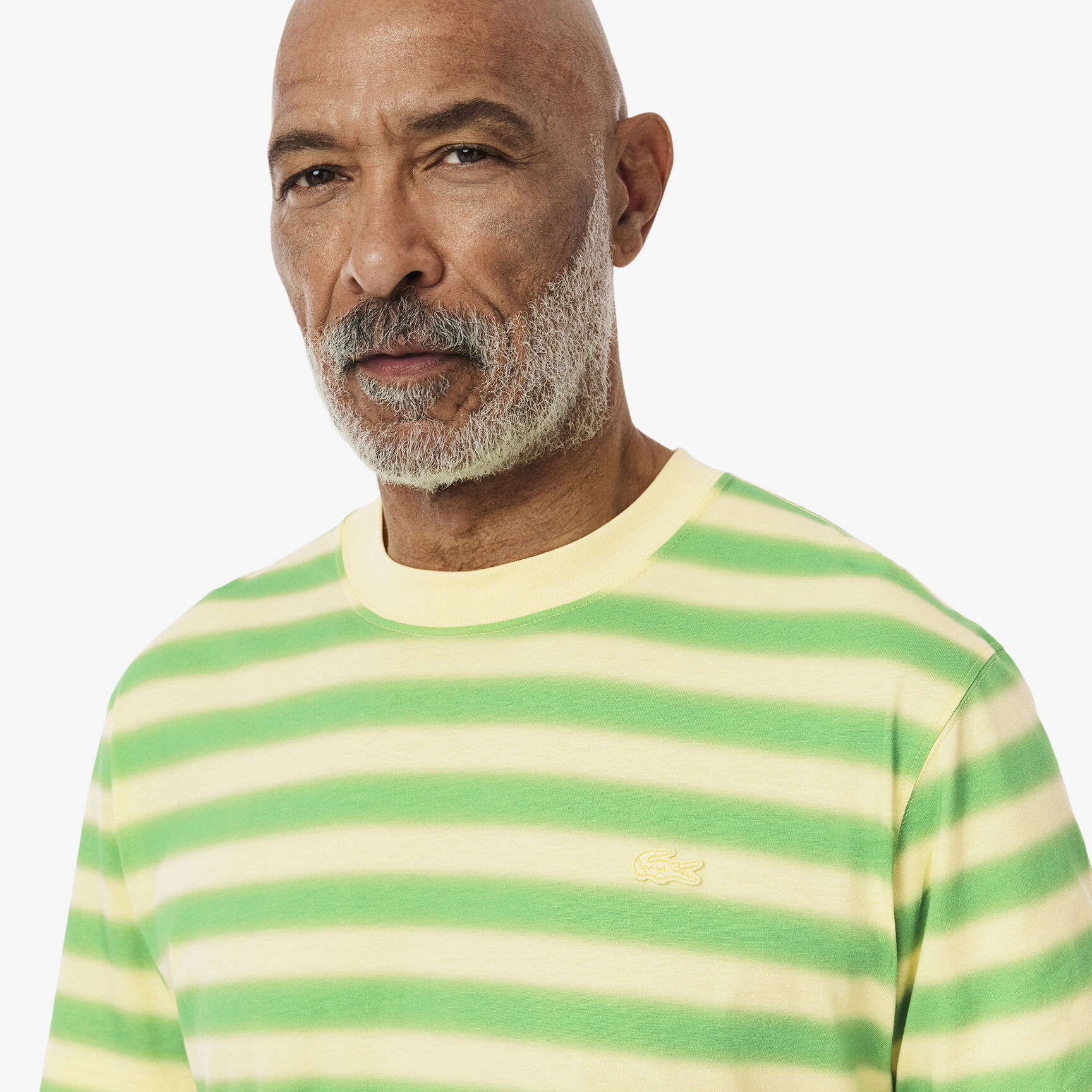 تي شيرت جيرسي بطبعة مخططة Stripe Print Jersey T-shirt - TH0290-00-DI2