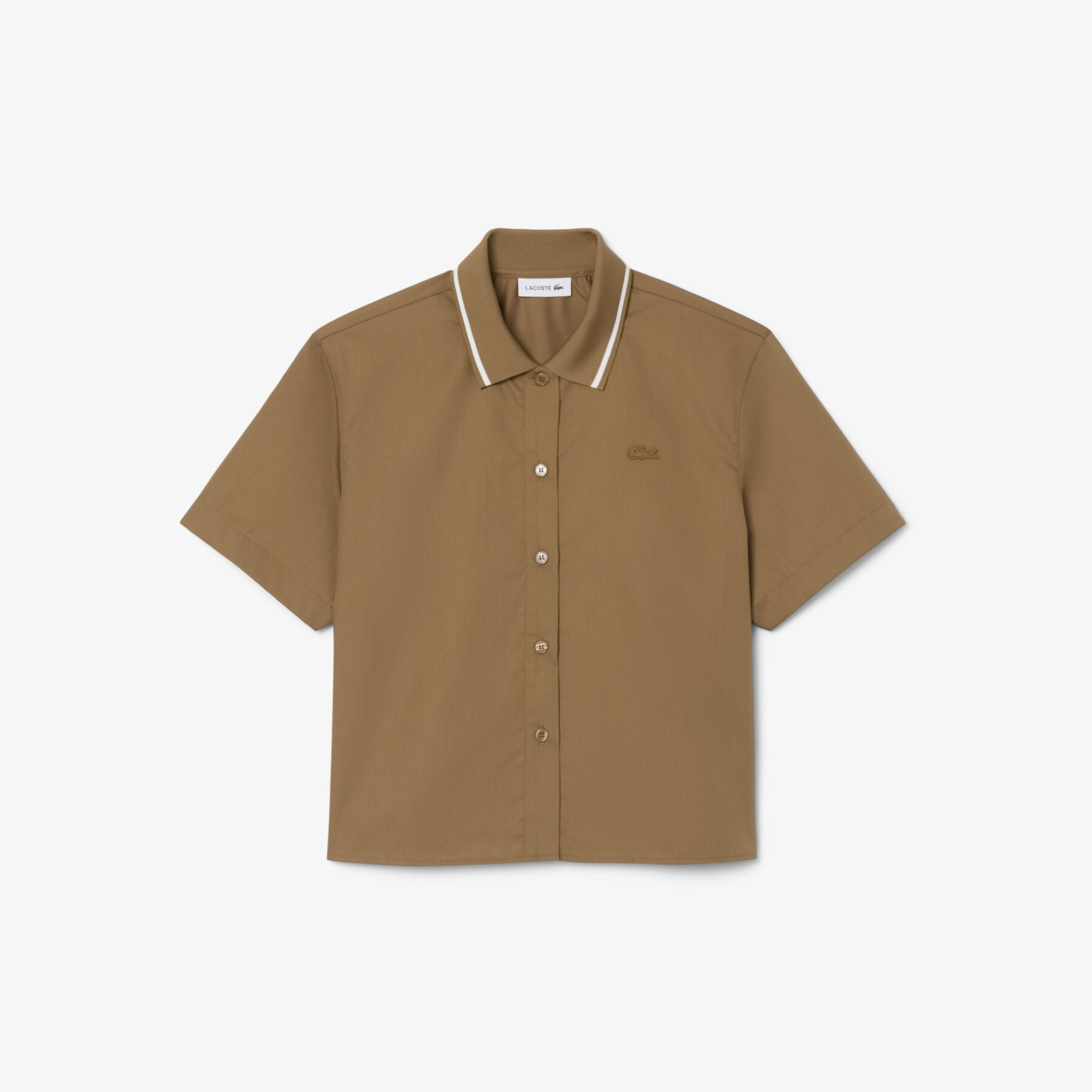 Petit Pique Effect Oversized Shirt lacoste petit pique effect oversized shirt