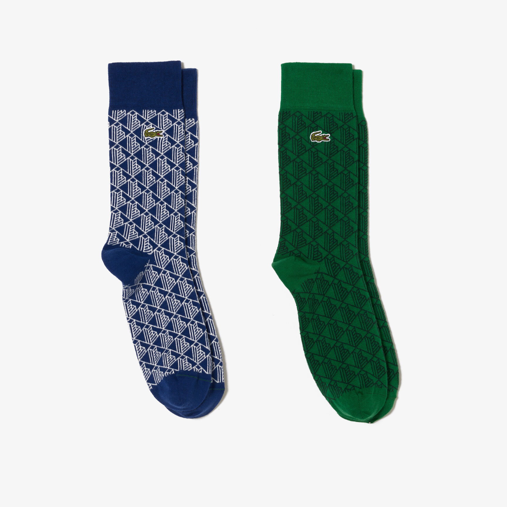 Monogram Jacquard Socks - RA1711-00-PFI