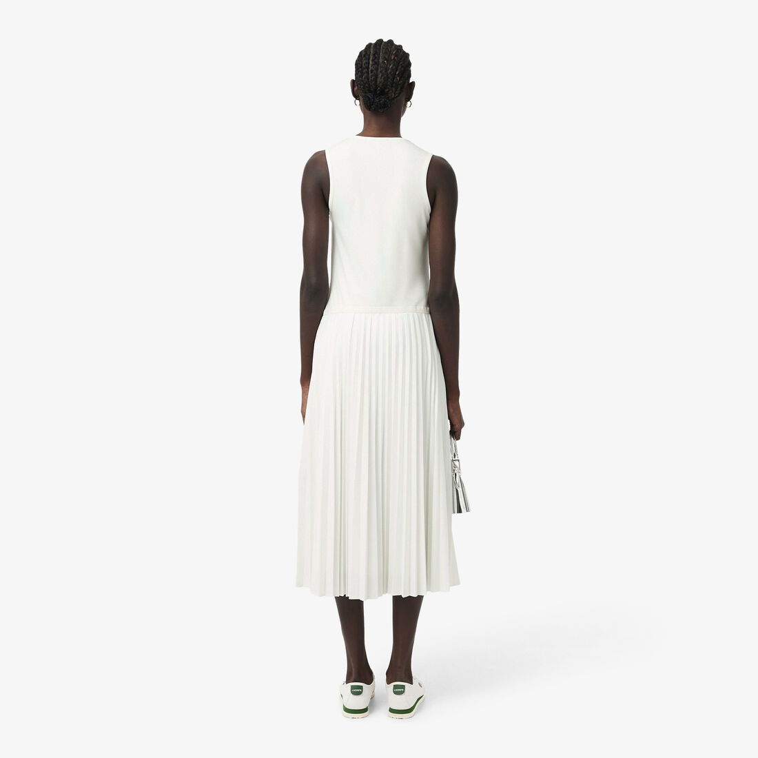 Long Sleeveless Pleated Dress Long Sleeveless Pleated Dress - EF2432-00-70V