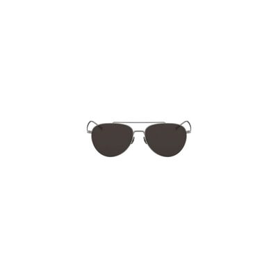 Unisex Pilot Shape Metal Ultra-thin Sunglasses