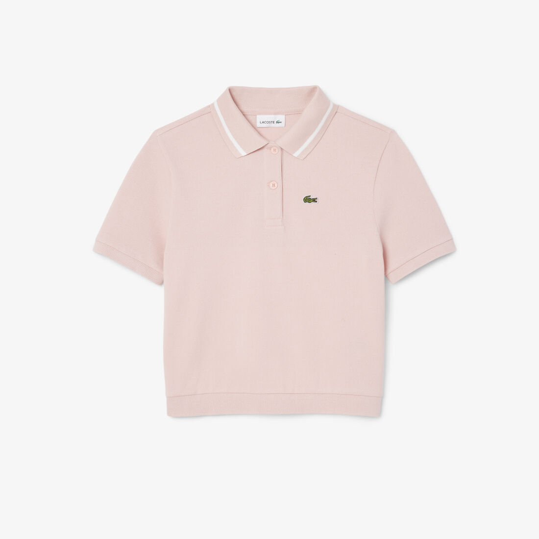 قميص بولو بيتي بيكيه بظهر مطوي Pleat Back Petit Pique Polo Shirt - PJ8439-00-ET7