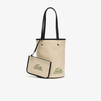 Women’s Lacoste Bucket Bag With Removable Pouch
