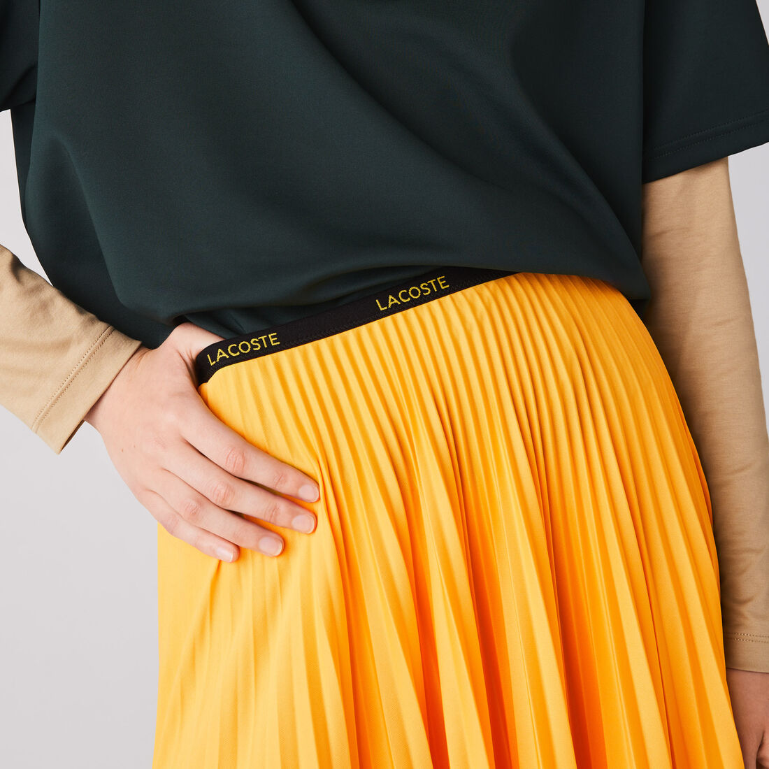 Women's Branded Elasticised Pleated Skirt Women's Branded Elasticised Pleated Skirt