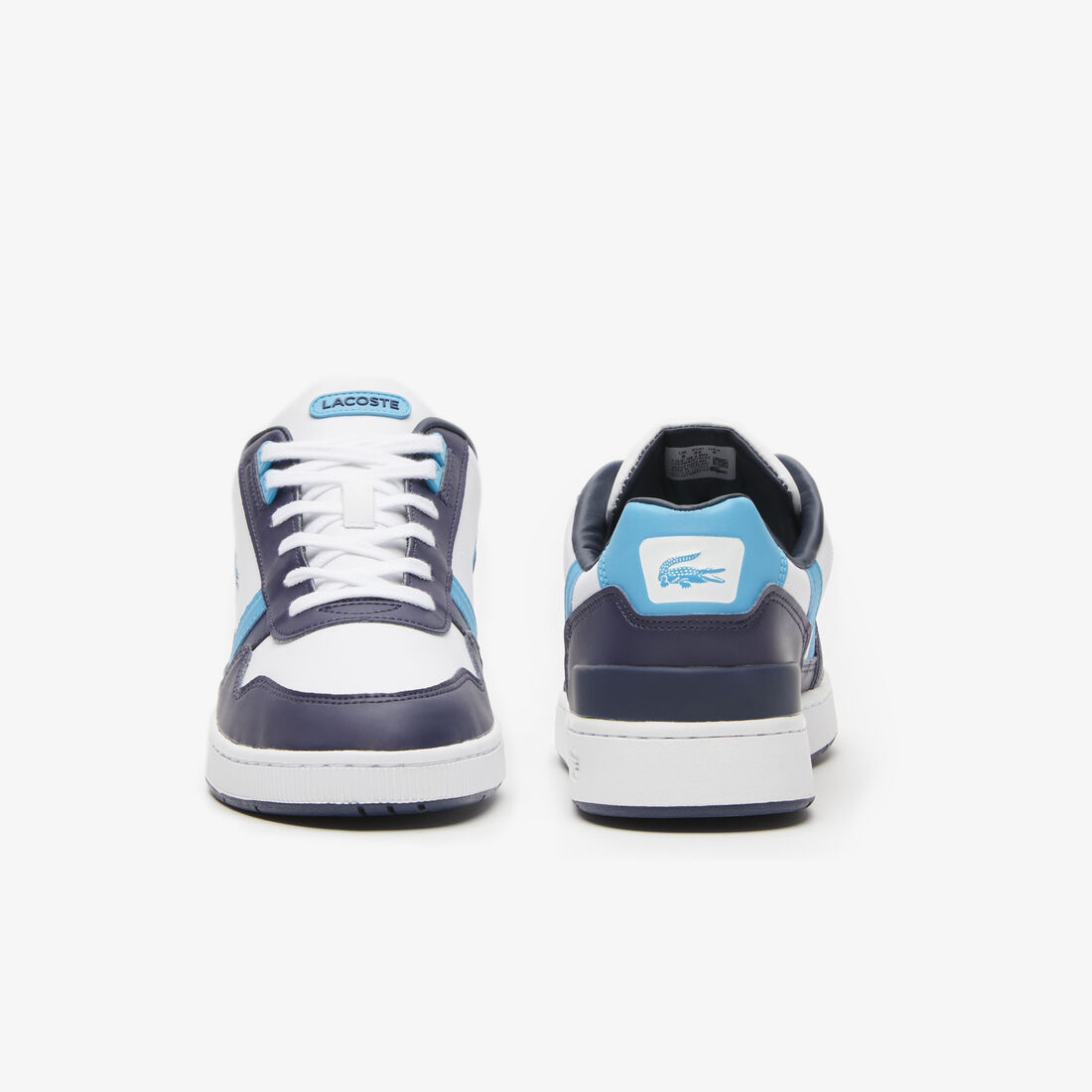 سنيكرز لاكوست تي كليب جلد مقسم بألوان للرجال سنيكرز لاكوست تي كليب جلد مقسم بألوان للرجال