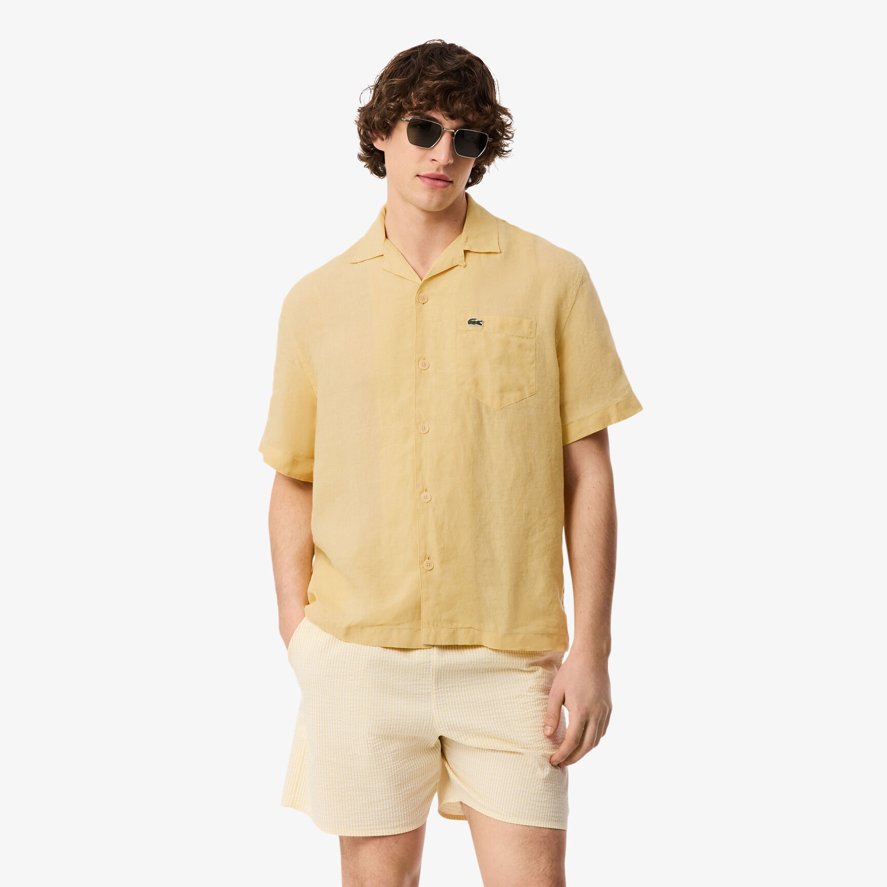 Relaxed Fit Linen Shirt Relaxed Fit Linen Shirt - CH2339-00-ZCM