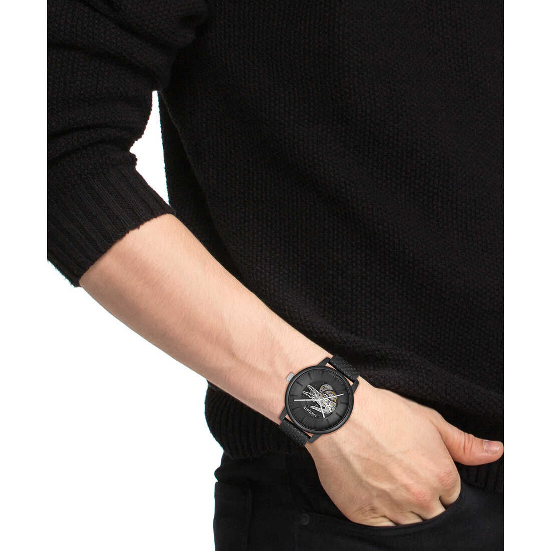 Lacoste Men 12.13 Watch Men Non-metal Watch - 2011383-BLK