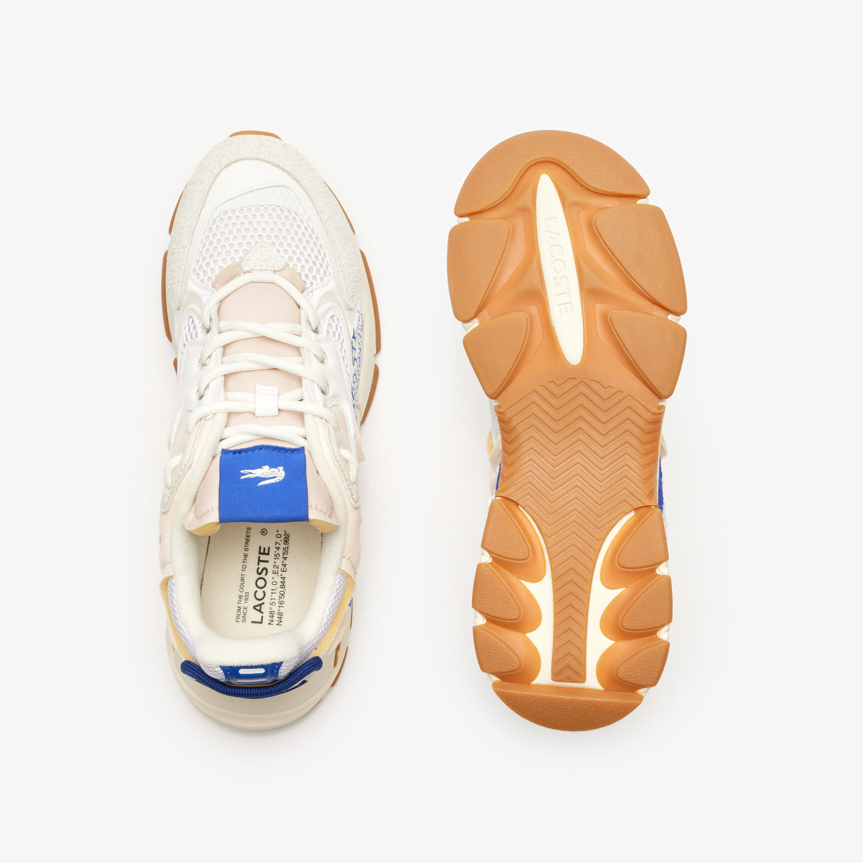 Men's L003 Neo Contrasted Accent Trainers  - 47SMA0097-080