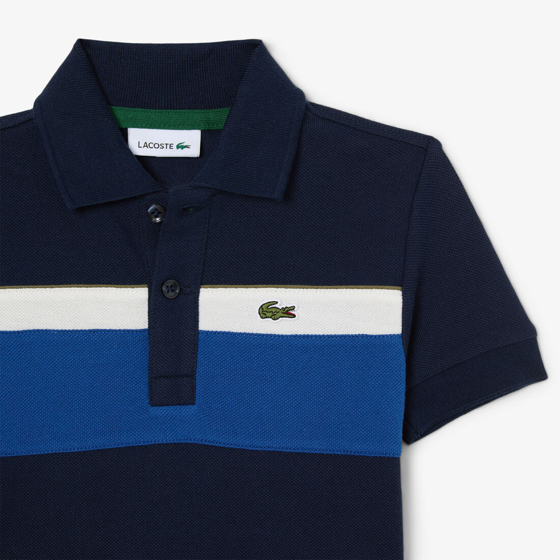 Colour-Block Pique Polo Shirt Colour-Block Pique Polo Shirt - PJ1142-00-5IZ