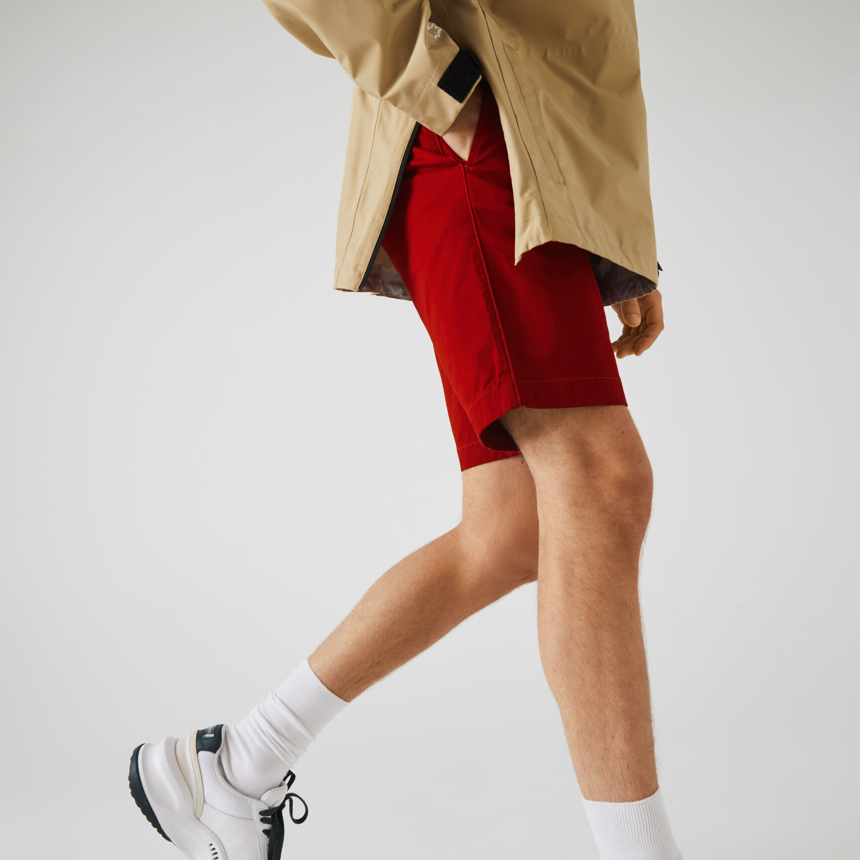 شورت بيرمودا من الجبردين المرن بقصة ضيقة للرجال