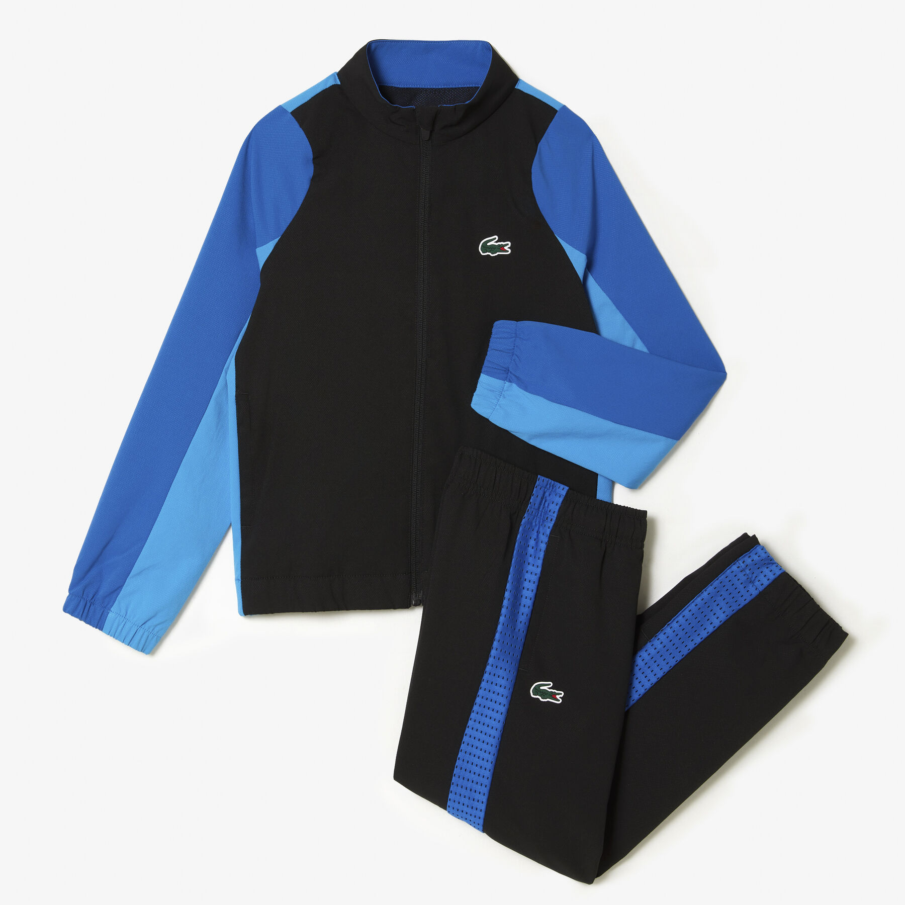 Boys’ Lacoste Tennis Colourblock Jogger Set boys lacoste tennis colourblock jogger set