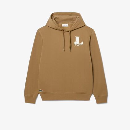 lacoste printed graphic golf hoodie