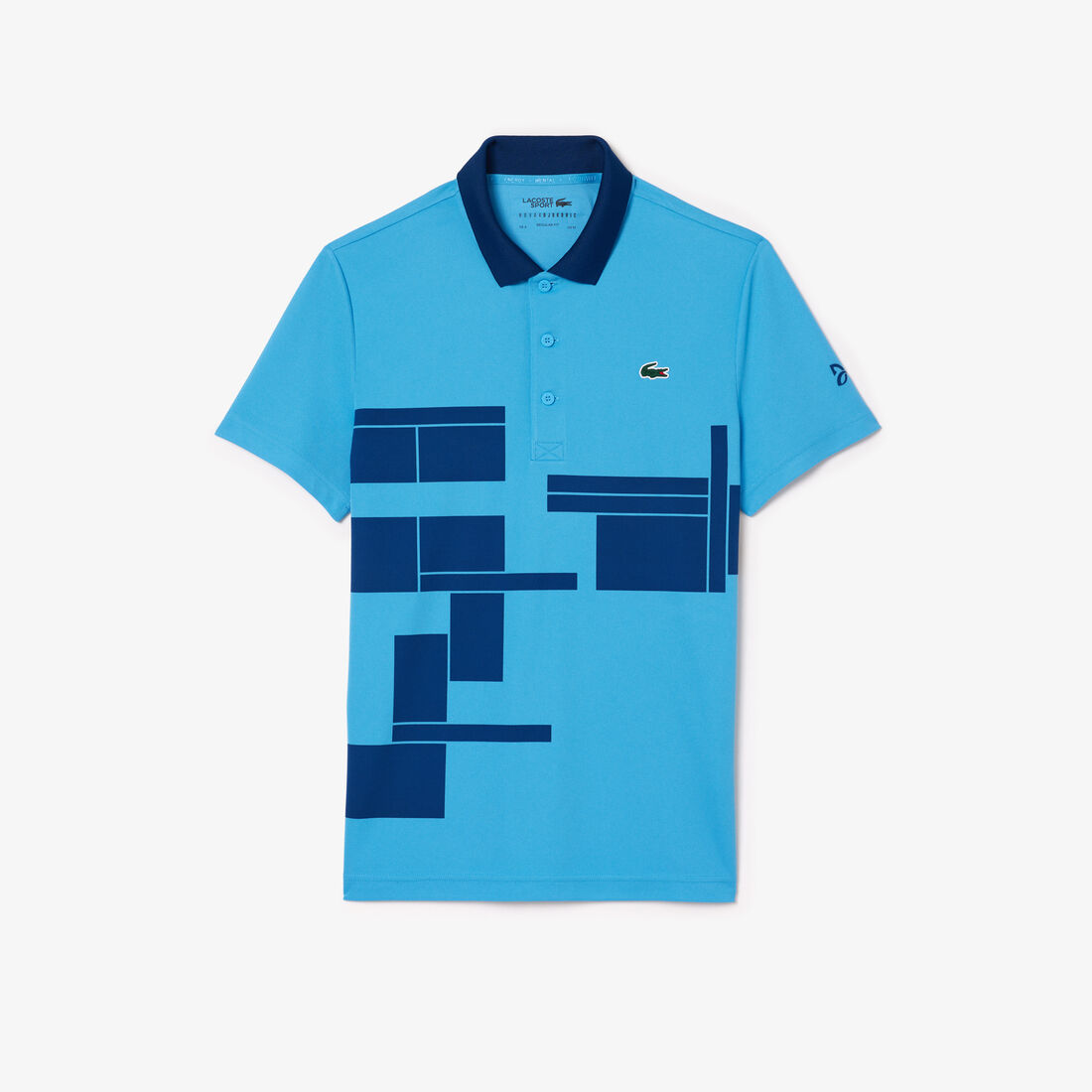 Lacoste Tennis x Novak Djokovic Fan Version Polo Shirt Lacoste Tennis x Novak Djokovic Fan Version Polo Shirt - DH2568-00-IDE