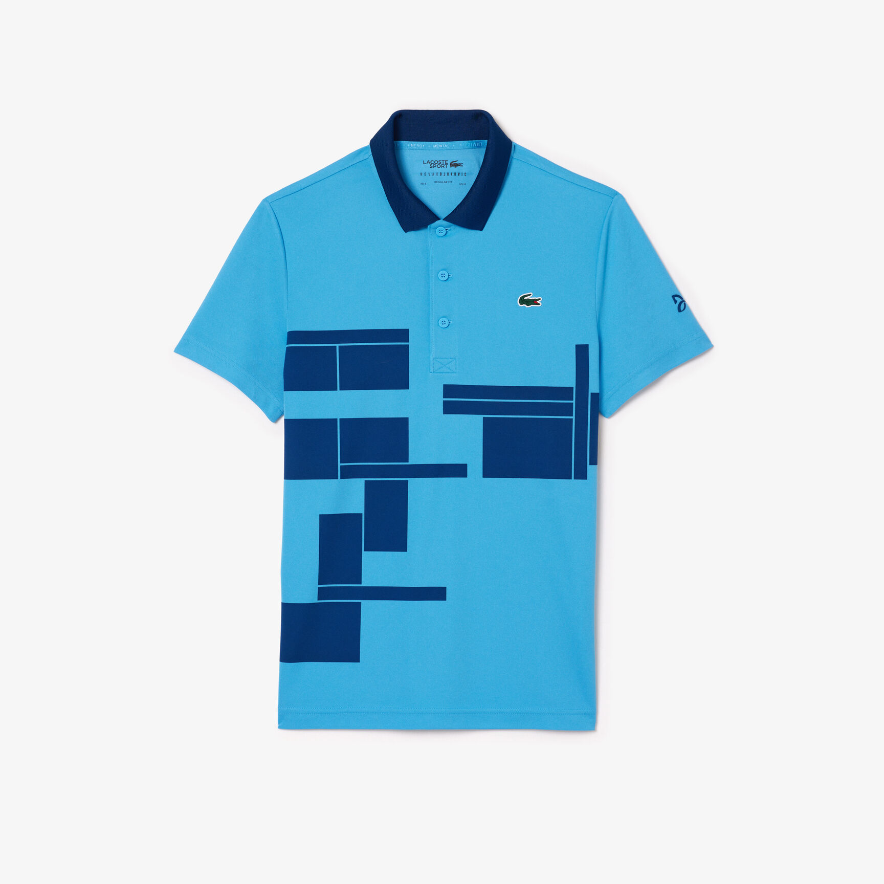 Lacoste Tennis x Novak Djokovic Fan Version Polo Shirt Lacoste Tennis x Novak Djokovic Fan Version Polo Shirt - DH2568-00-IDE