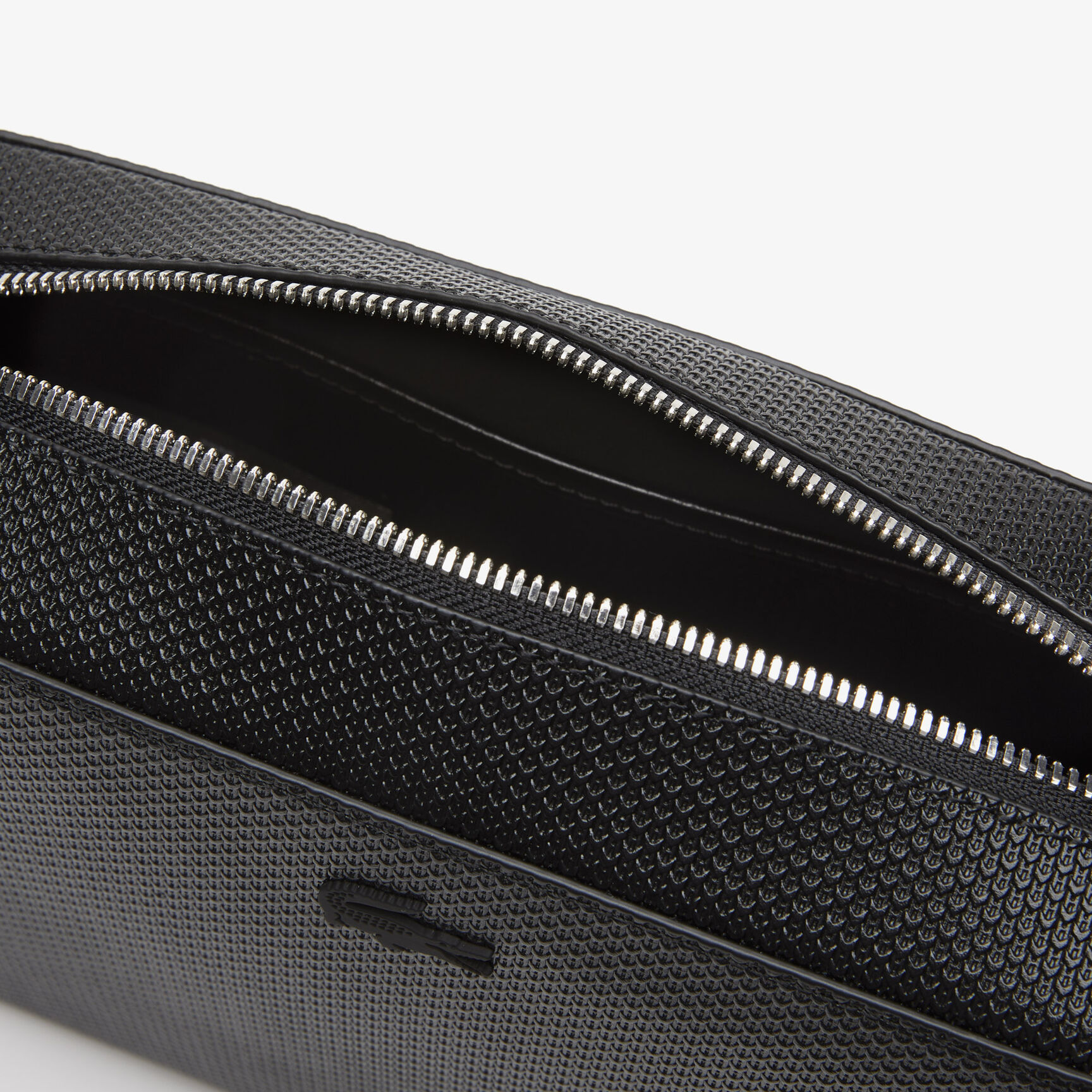 حقيبة لاكوست جلد عجل للنساء مجموعة Chantaco Women's Lacoste Chantaco Calfskin Leather Pouch Purse - NF4160KL-000