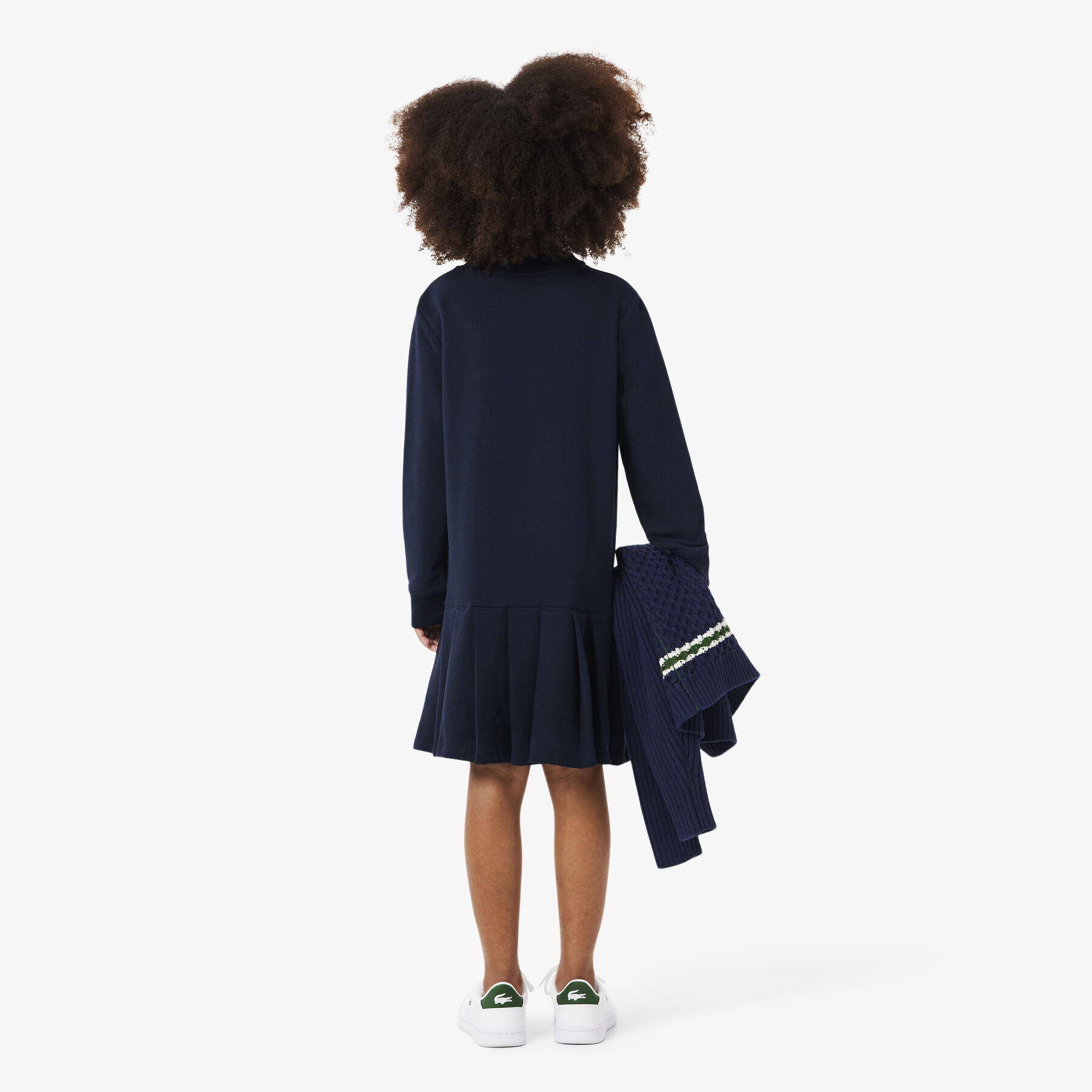 Long Sleeved Fleece Dress lacoste long sleeved fleece dress
