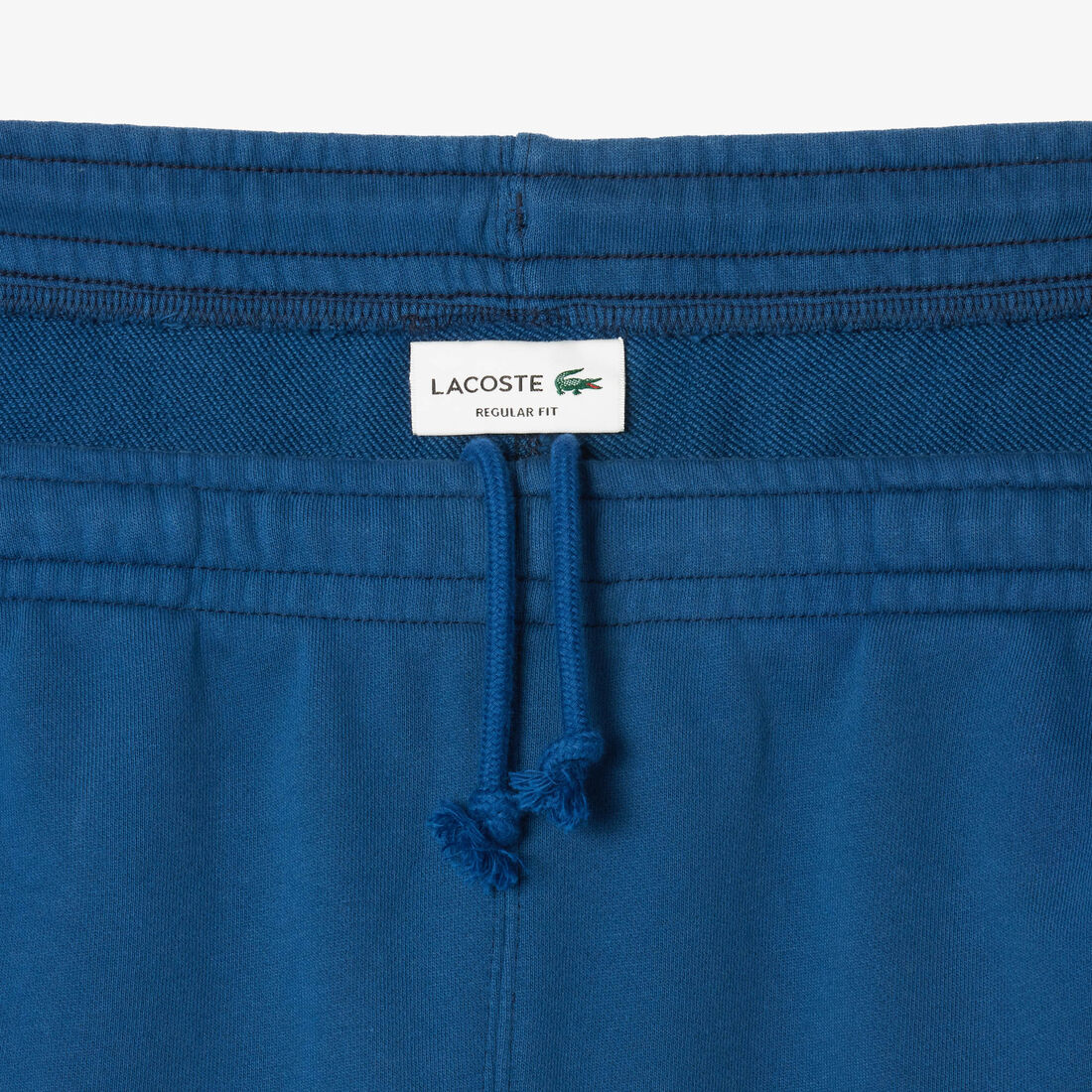 Washed Effect Lacoste Print Jogger Shorts Washed Effect Lacoste Print Jogger Shorts - GH7526-00-HBM
