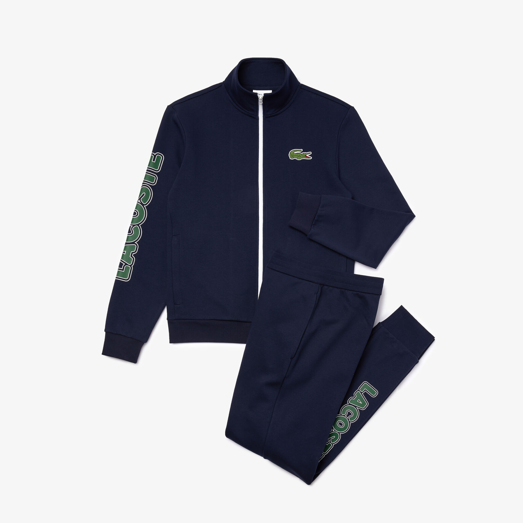 Men's Lacoste SPORT Signature Fleece Tracksuit men s lacoste sport signature fleece tracksuit