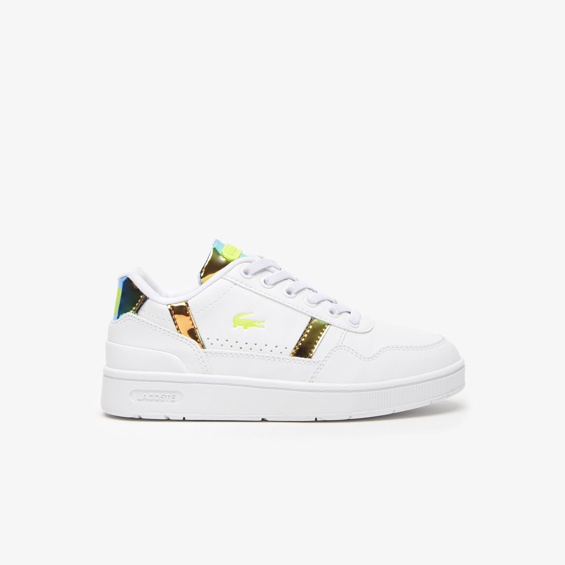 Children's Lacoste T-Clip Synthetic Trainers children s lacoste t clip synthetic trainers