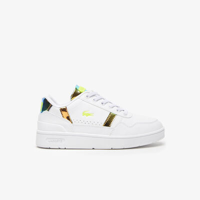 Children's Lacoste T-clip Synthetic Trainers