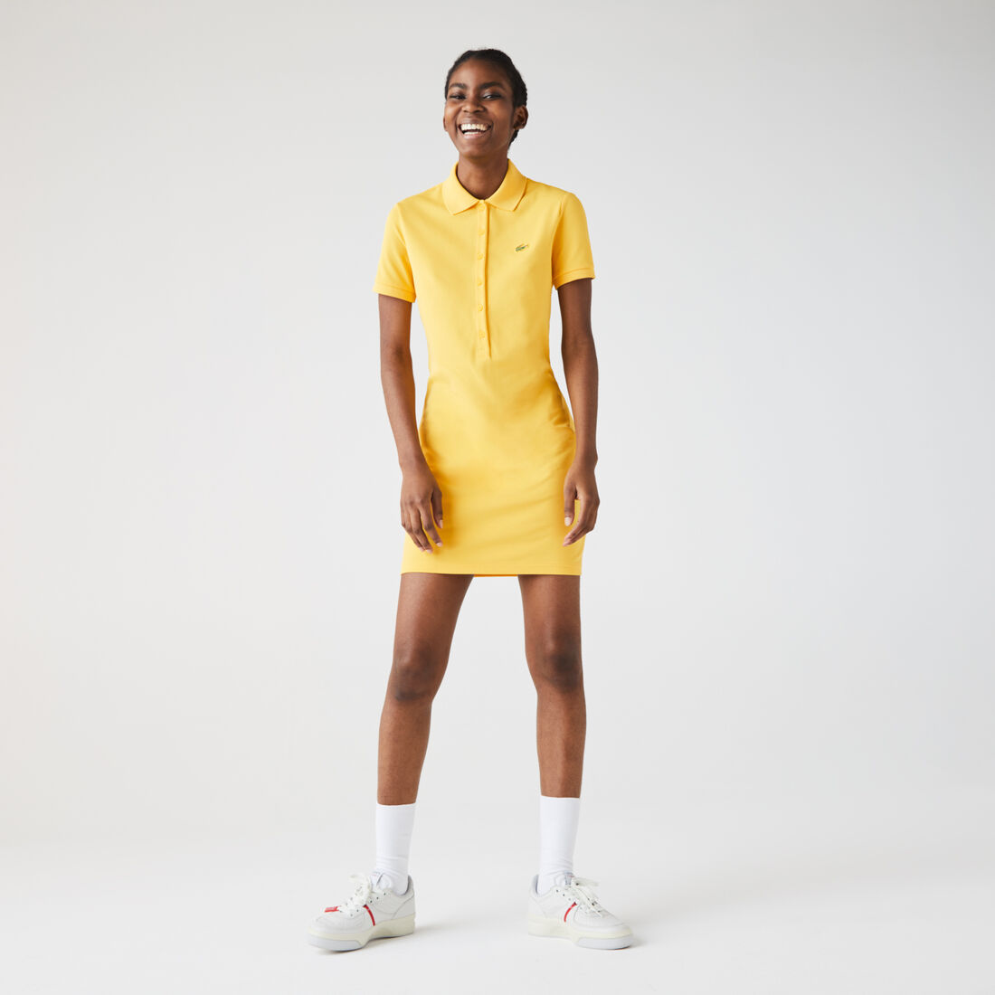 Women’s Lacoste LIVE Stretch Cotton Piqué Polo Dress