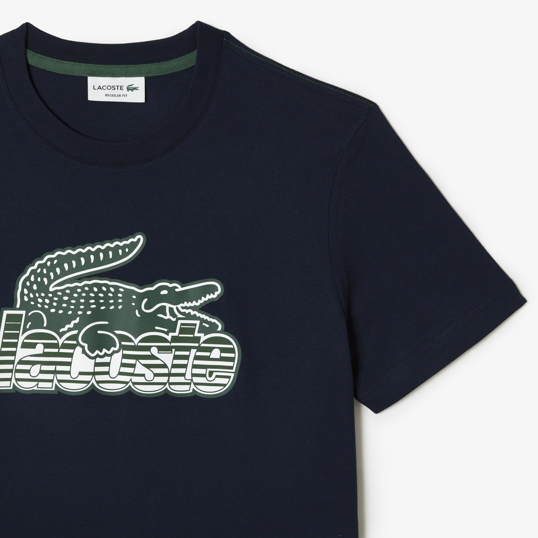 Men's Lacoste Cotton Jersey Print T-shirt