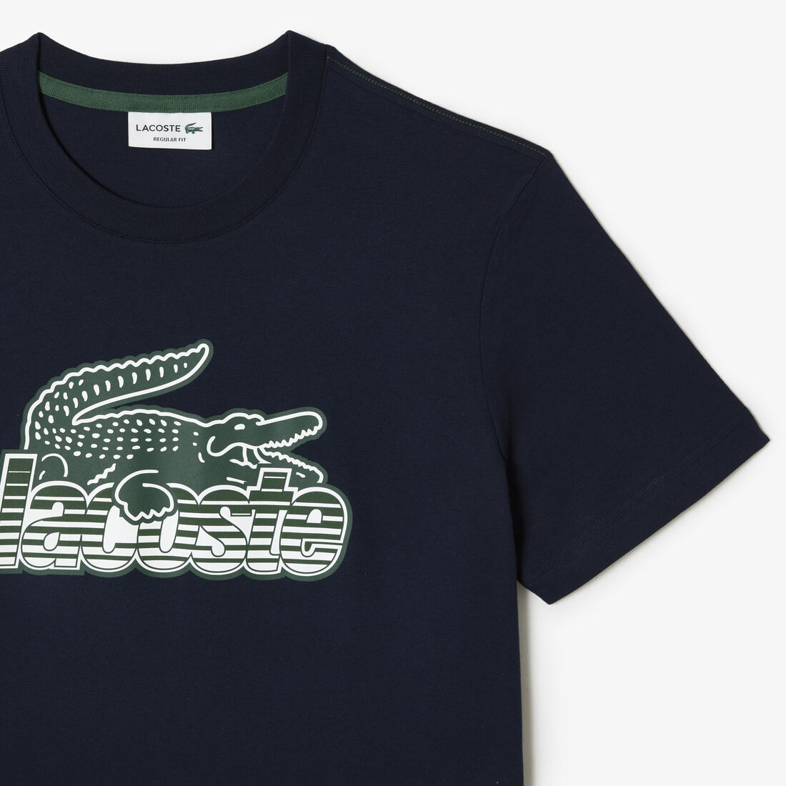 Men's Lacoste Cotton Jersey Print T-shirt Men's Lacoste Cotton Jersey Print T-shirt