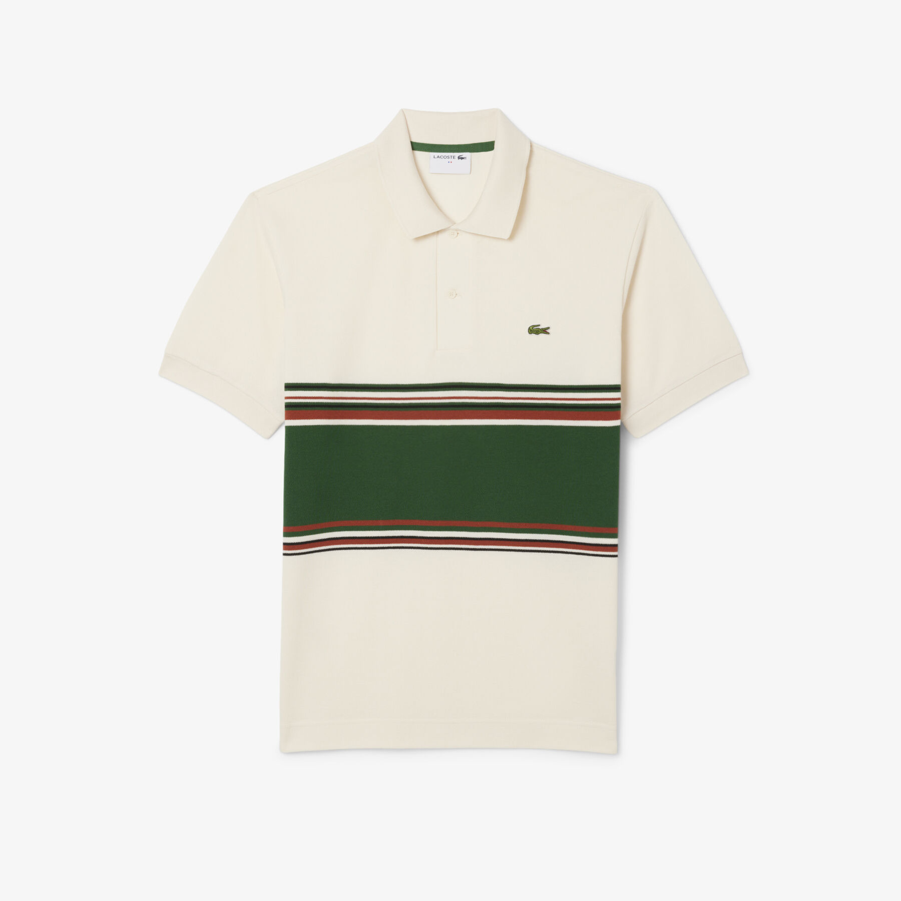French Made Classic Fit Striped Polo Shirt - PH5457-00-XFJ