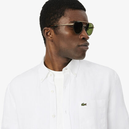 Regular Fit Linen Shirt