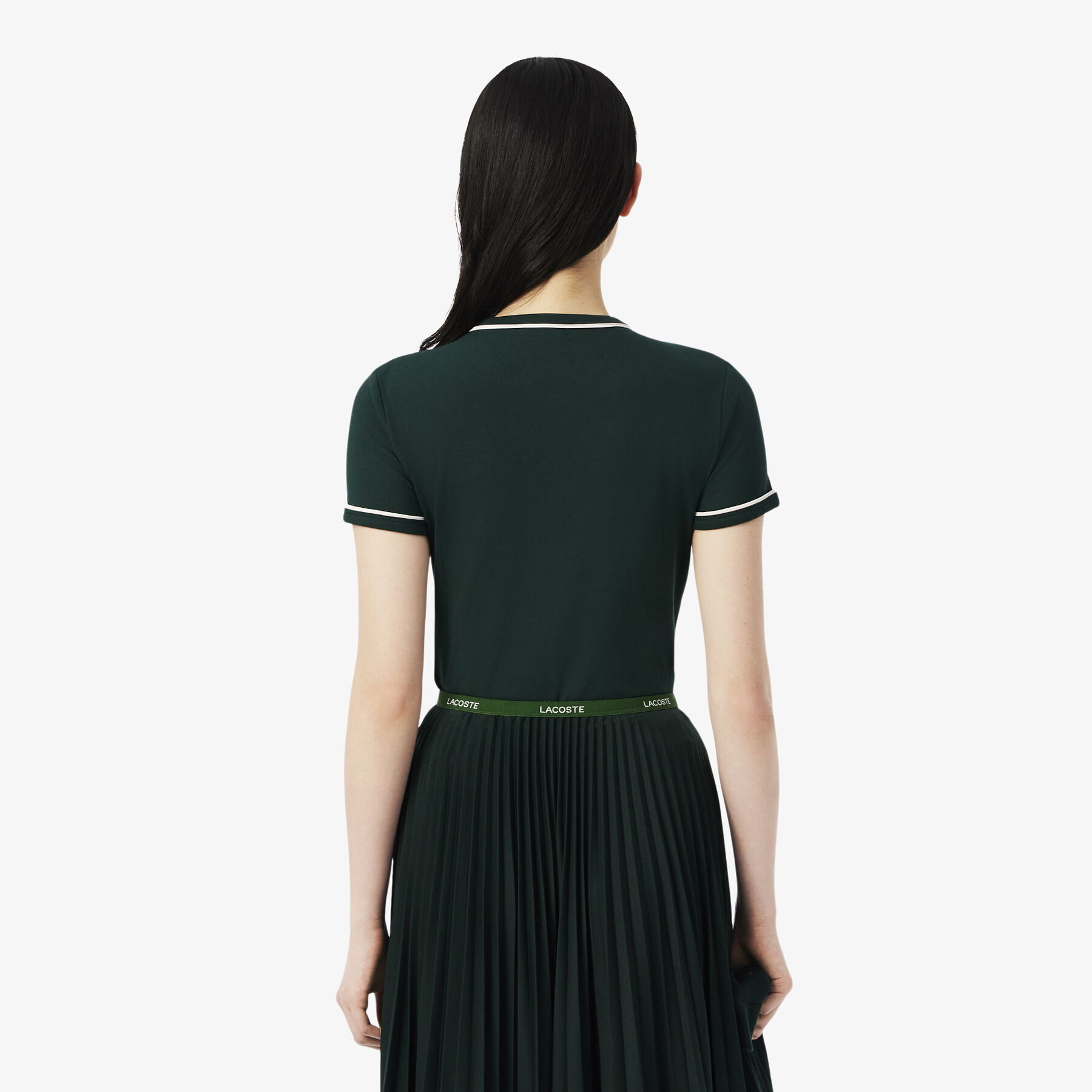 تيشيرت جيرسي بحواف متباينة Contrast Trim Jersey T-shirt - TF5289-00-AIG