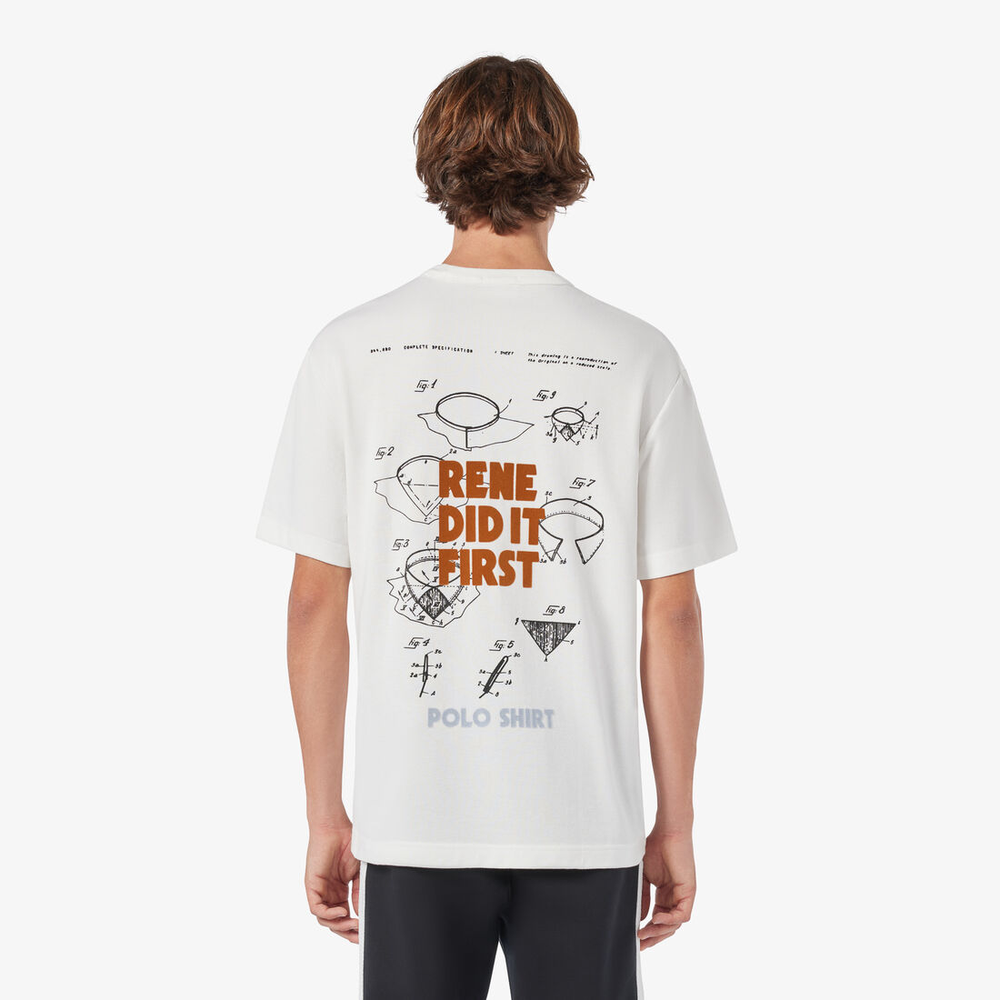 تي شيرت بيكه بظهر لامع Patent Back Pique T-shirt - TH0135-00-IMH