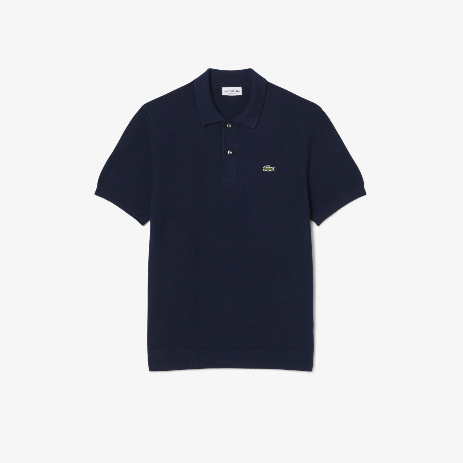 Classic Fit Knitted Polo Shirt - AH1043-00-166