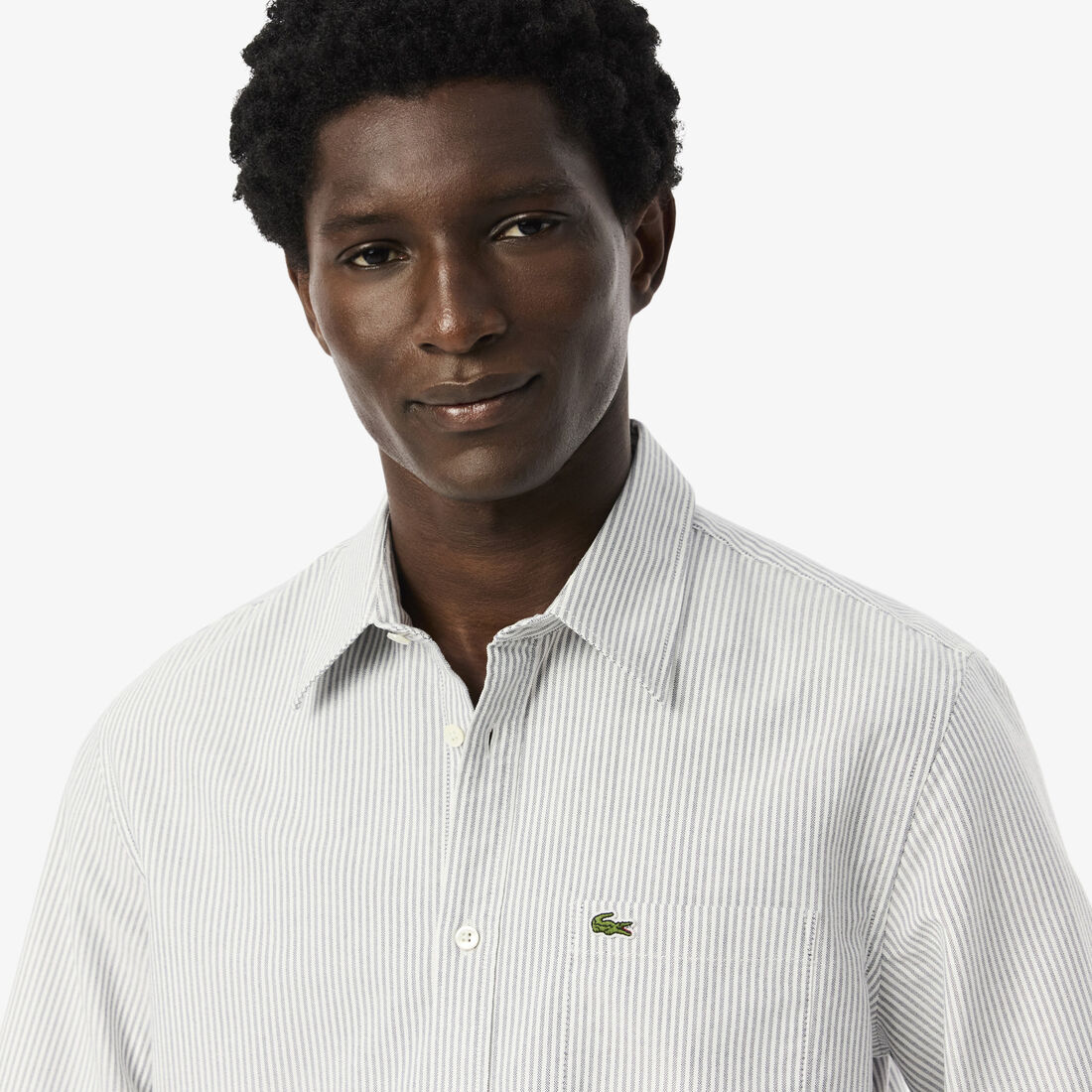 Regular Fit Striped Oxford Shirt Regular Fit Striped Oxford Shirt - CH5625-00-525