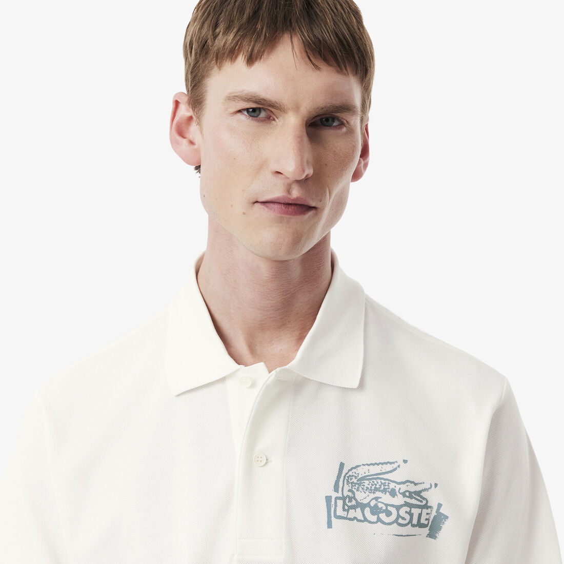 قميص بولو L.12.12 كلاسيكي بطبعات Classic Fit Printed L.12.12 Polo Shirt - PH0285-00-CPI