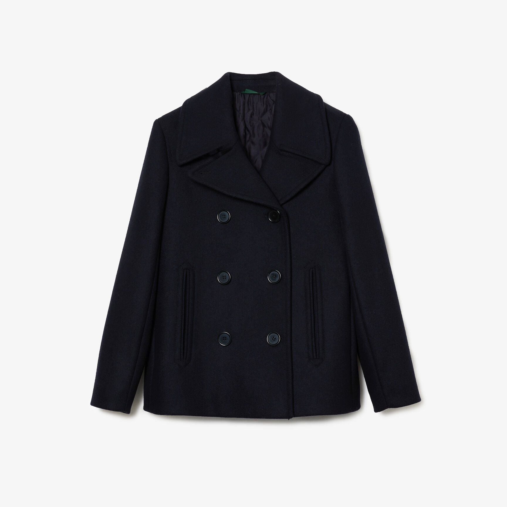 Women’s Double-Breasted Wool Blend Pea Coat Women’s Double-Breasted Wool Blend Pea Coat