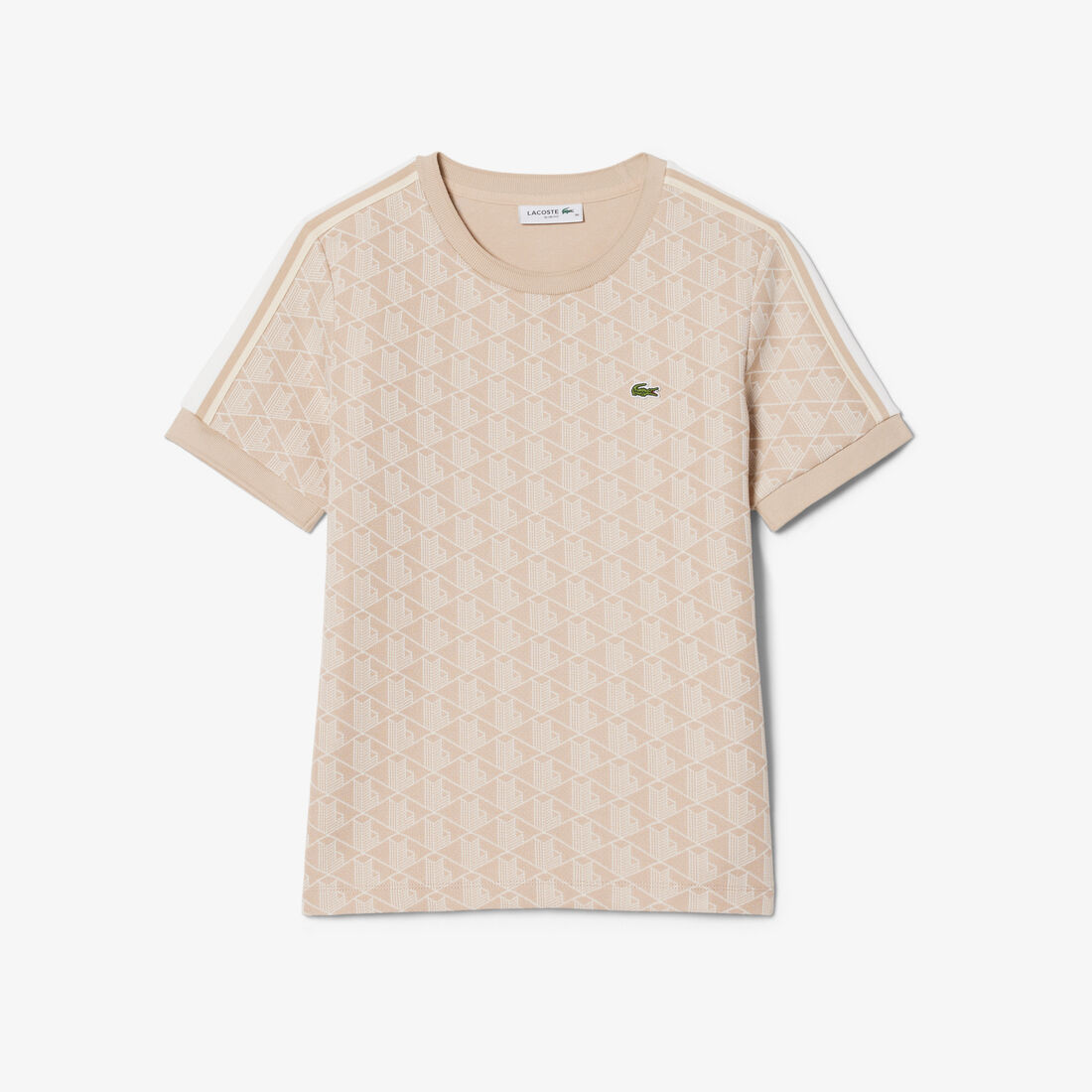 Slim Fit Monogram Jacquard T-shirt Slim Fit Monogram Jacquard T-shirt - TF3244-00-8GI