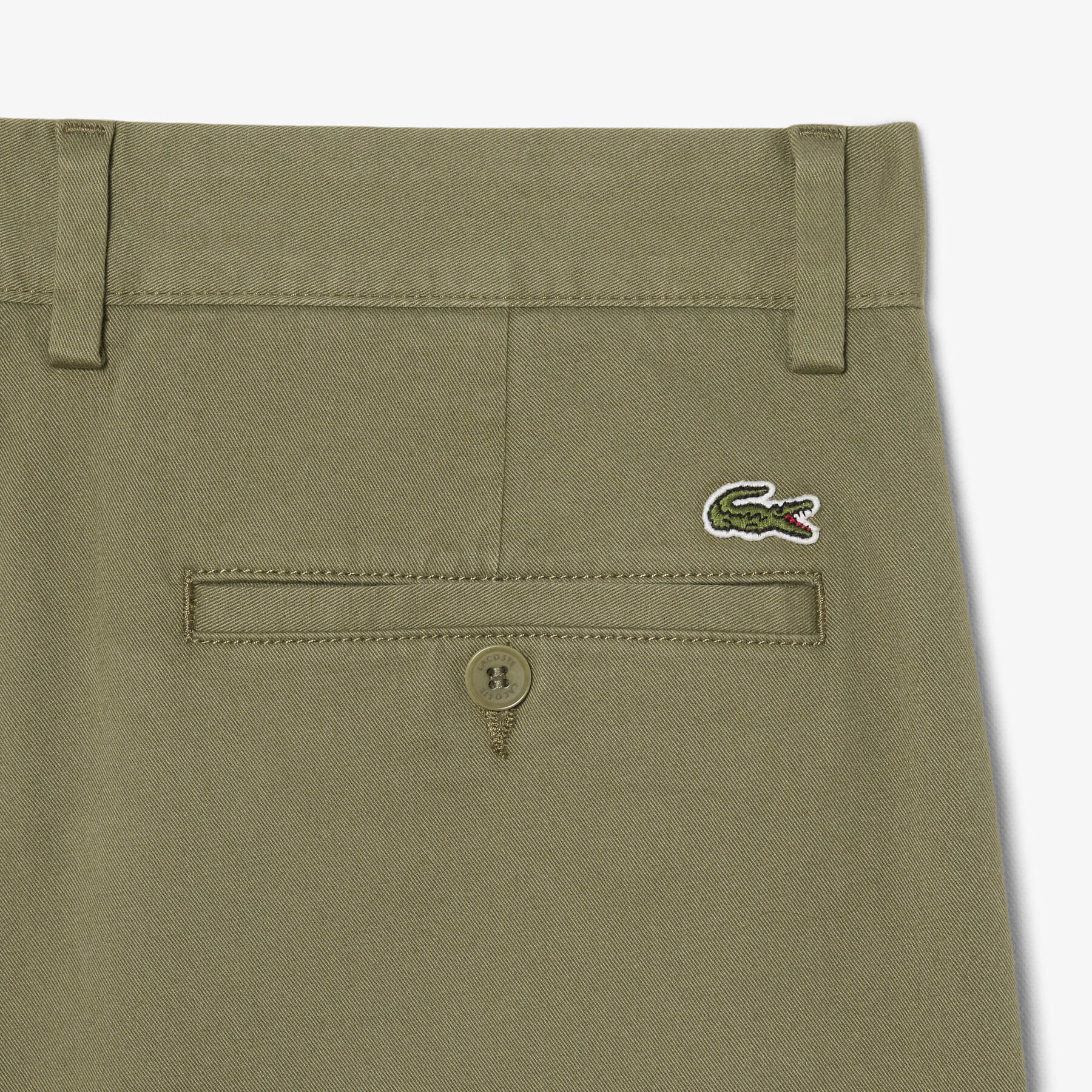 lacoste regular fit cotton chino pants