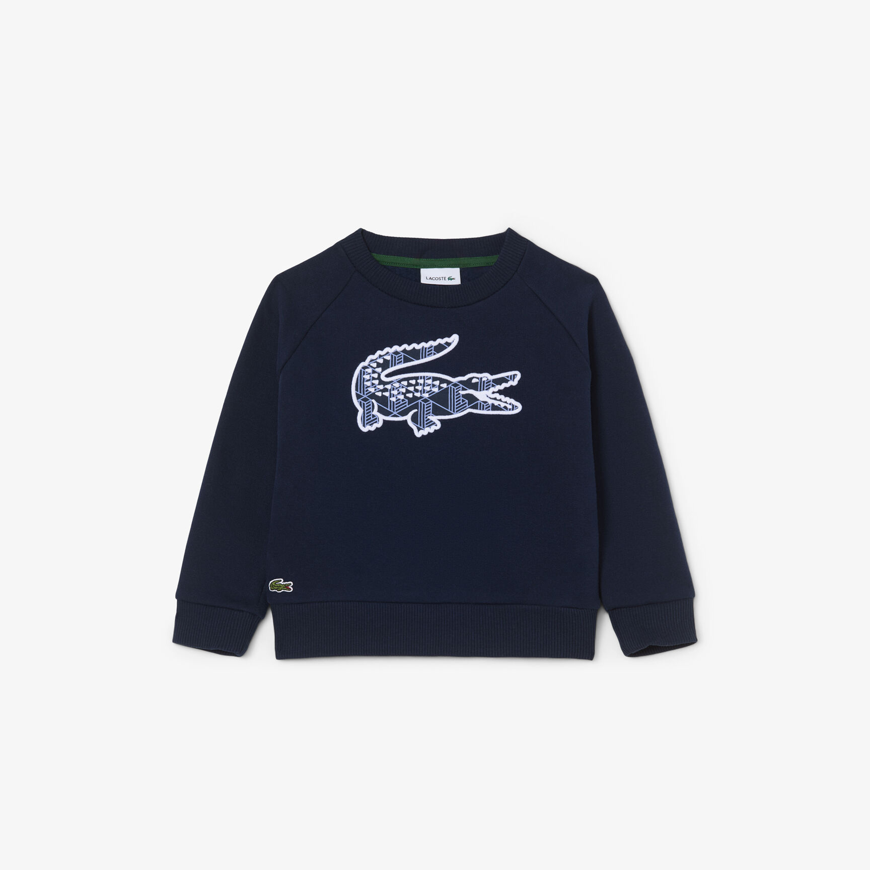 Monogram Print Fleece Sweatshirt - SJ0917-00-166