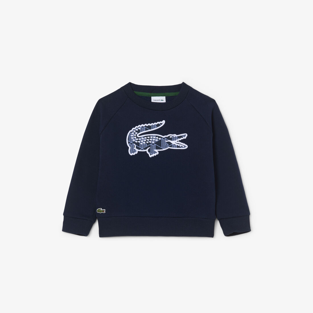 Monogram Print Fleece Sweatshirt Monogram Print Fleece Sweatshirt - SJ0917-00-166