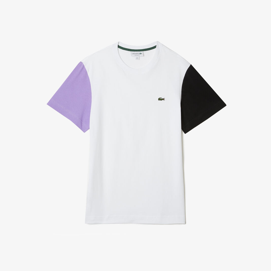 Men's Lacoste Regular Fit Color-block Cotton Jersey T-Shirt